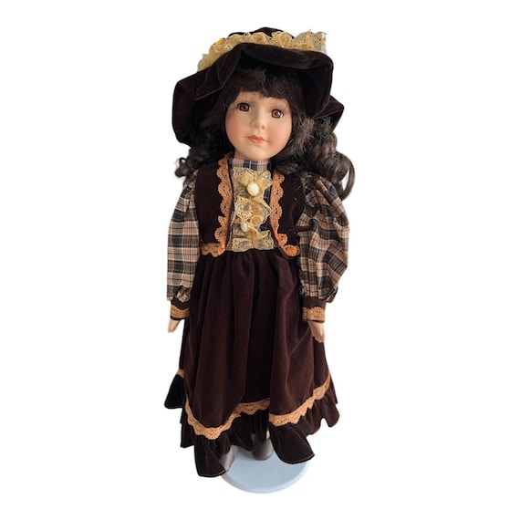 Knightsbridge Collection Porcelain Doll by J. Steventon Ltd With