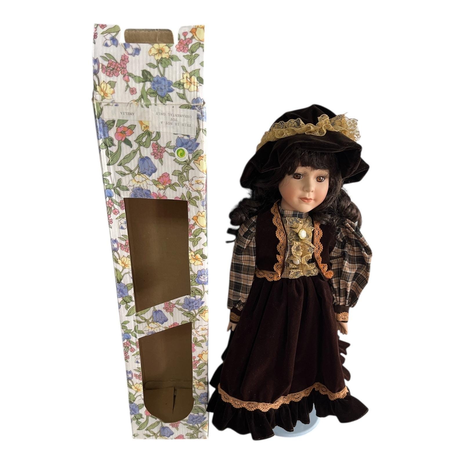 Knightsbridge Collection Porcelain Doll by J. Steventon Ltd With