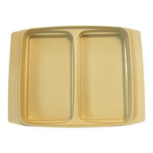 Vintage Tupperware Deviled Egg Träger nur Basis - Modell 723-3 - Ernte Gold - Ohne Deckel oder Einsätze