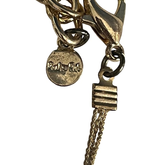 Ruby Rd Multi Strand Beaded Necklace Ruby Red Lay… - image 4