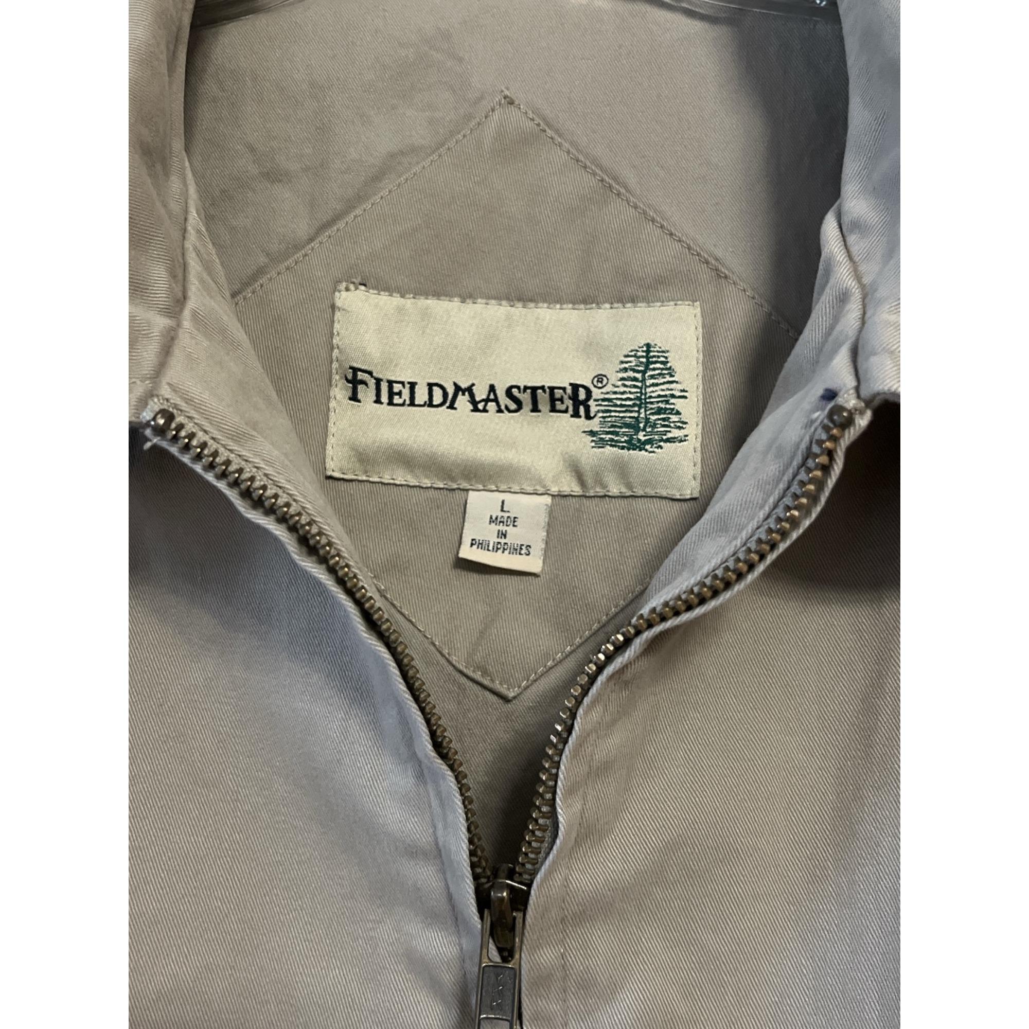 Vintage Sears Fieldmaster Jacket – Men's Large, 100% Cotton, Zip