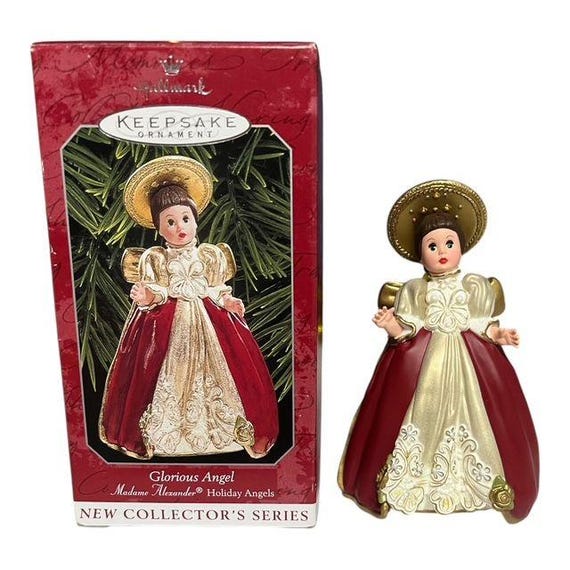 1998 Hallmark Keepsake Glorious Angel Ornament – Madame Alexander