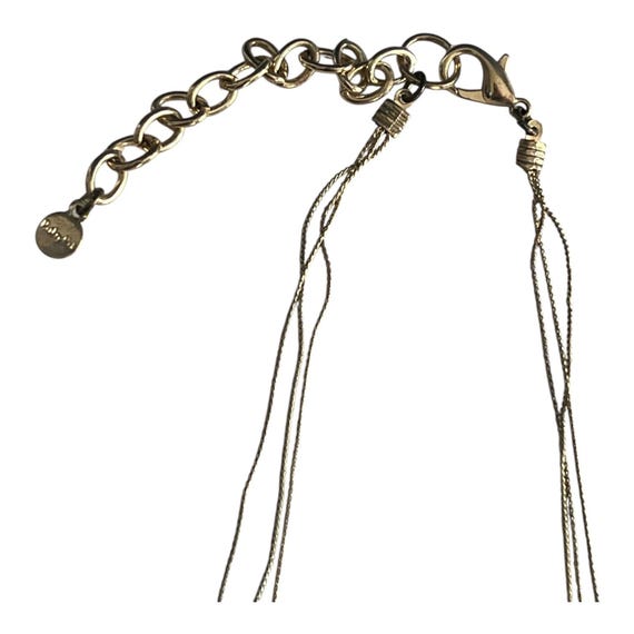 Ruby Rd Multi Strand Beaded Necklace Ruby Red Lay… - image 3