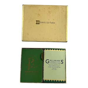 Mid-Century Dellinger Verkaufsfirma Spielkarten - Komplettes Set