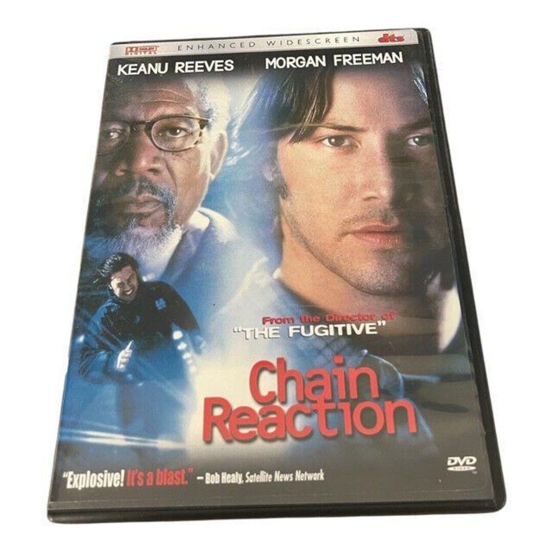 Chain Reaction (DVD) – Keanu Reeves, Morgan Freeman – Action