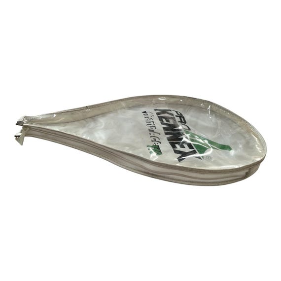 Vintage Pro Kennex Champ Ace 110 Tennis Racket Cover Clear Vinyl