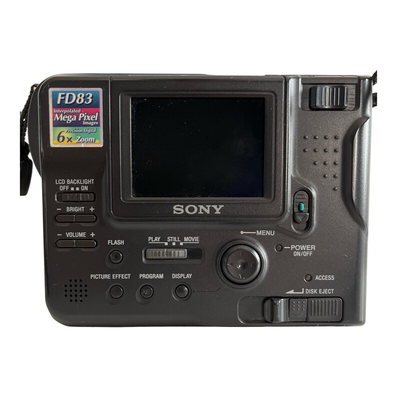 Sony Digital Mavica MVC-FD83 Floppy Disk Camera MPEG Movie Japan - Etsy