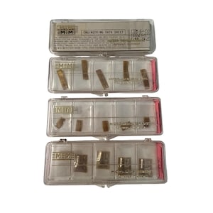 Vintage MEM Micro-Measurements Precision Strain Gages Lot Engineering Testing Components