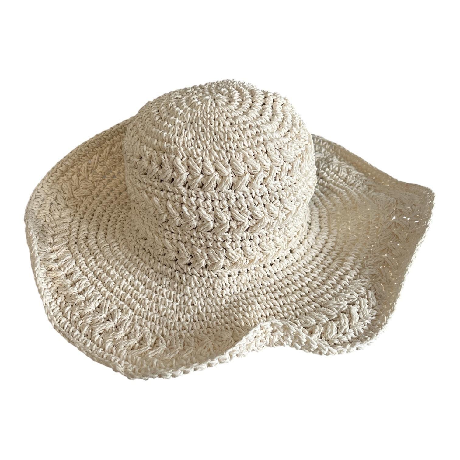 Scala Pronto Woven Straw Fedora Hat Beige Basket Weave Boho Summer Hat Scala Raffia Straw Hat Wide Brim Panama Sun Hat Natural Boho  main image 4