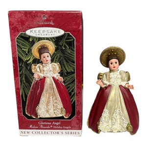 Vintage 1998 Hallmark Madame Alexander Glorious Angel Christmas Ornament