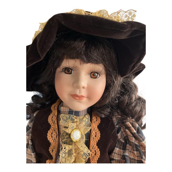 Knightsbridge Collection Porcelain Doll by J. Steventon Ltd With