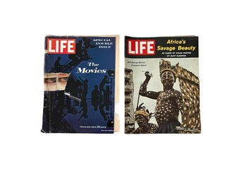 ヴィンテージLIFE誌1956年号＋LIFE創刊25周年記念特別号、ミッド