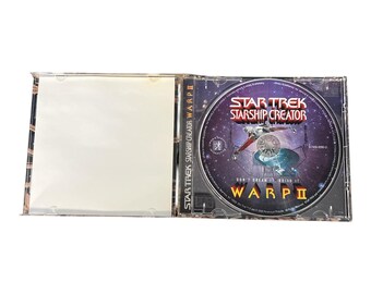 Star Trek Starship Creator Warp II PC Cd-rom Game Vintage 2000 - Etsy