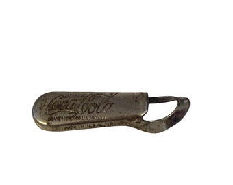Vintage Coca-Cola Starr X Bottle Opener Made in USA Steel Advertising Tool