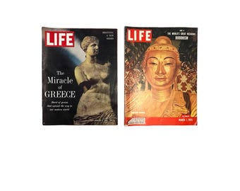 ヴィンテージLIFE誌1956年号＋LIFE創刊25周年記念特別号、ミッド
