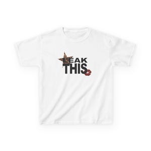 Tate McRae Leak This Baby Tee, T8 T-shirt T8 Concert T-shirt, Tate T shirt, Cute Baby Tee Flirty Aesthetic, Tate McRae Fan Gift image 8
