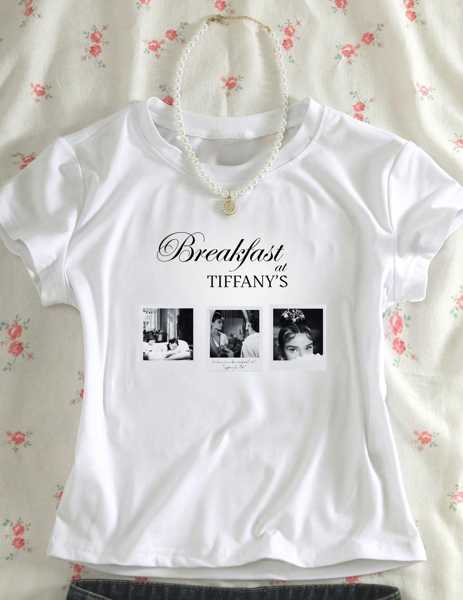 Breakfast at tiffanys tee shirt - Etsy 日本