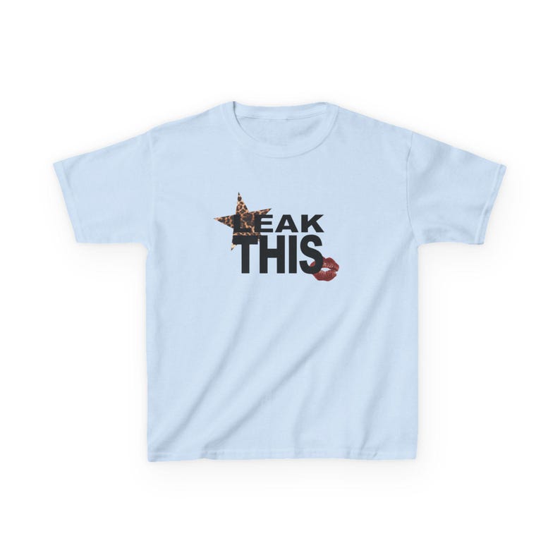 Tate McRae Leak This Baby Tee, T8 T-shirt T8 Concert T-shirt, Tate T shirt, Cute Baby Tee Flirty Aesthetic, Tate McRae Fan Gift image 9