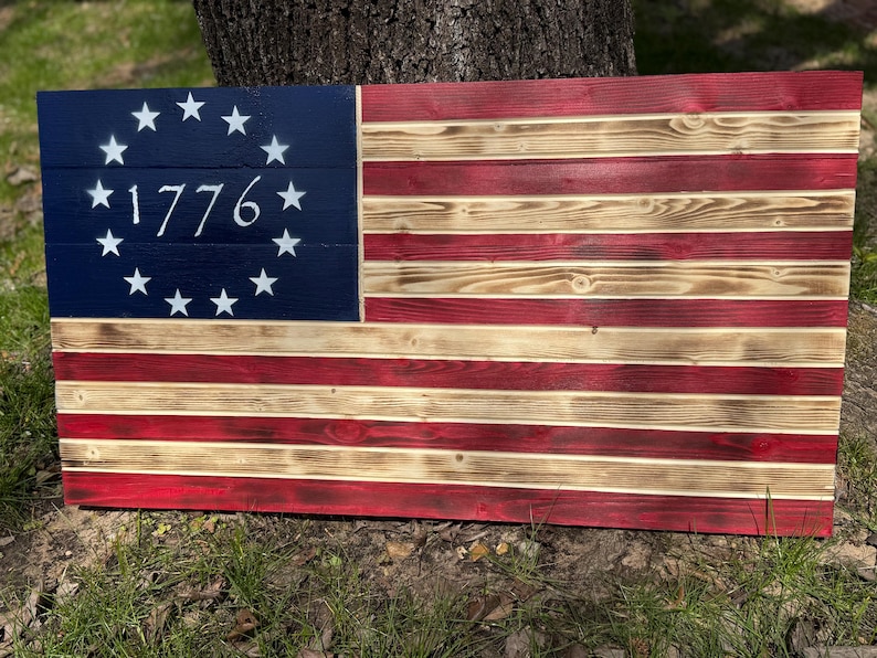 1776 American Flag - Etsy