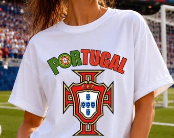 Portugal Soccer PNG, Portugal Football Fan Shirt Design, Football Lover PNG, Portuguese Soccer Supporter Graphic, Sublimation shirt Design,