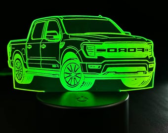 Anpassad akryl LED-lampa - Personlig designad LED-nattlampa