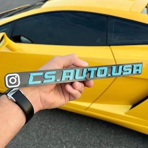 カスタムInstagram車名エンブレムバッジカスタム、独自のテキスト車またはトラックニックネームエンブレムバッジ
