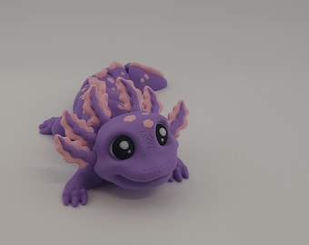 3D Printed Axolotl Articulated Toy