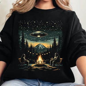 Camping PNG, Bigfoot Camping PNG, Camping Crew Png, Camper Shirt Png, Campfire Sublimation Design, Outdoor Adventure Digital File Download