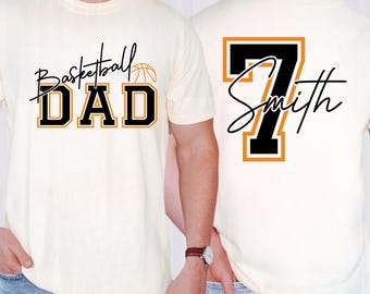 Basketball Dad SVG PNG, Basketball Daddy Svg, Basketball  Father Svg, Sports Dad Svg, Basketball png, Basketball Png, Sublimation Download