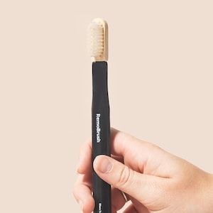 Miswak-Infused Bamboo Toothbrush – Soft, Water-Activated Bristles for Natural Whitening & Gum Care – Eco-Friendly, Biodegradable– 1 Count