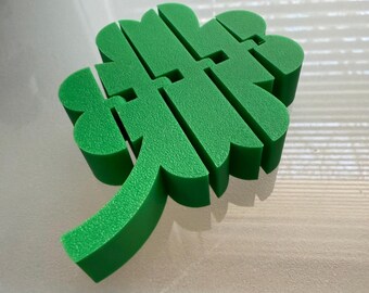 Flexible Shamrock/Four Leaf Clover Fidget Toy