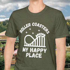 Roller Coaster T-Shirt: Amusement Park Lover Gift, Summer Essential