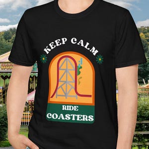 Roller Coaster T-Shirt: Amusement Park Thrill Seeker Tee