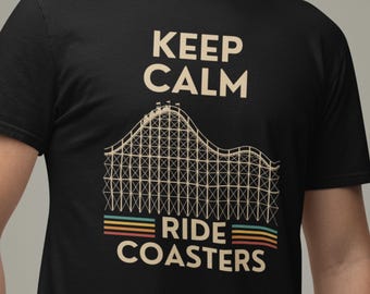 Achterbahn T-Shirt: Vergnügungspark Thrill Seeker Tee