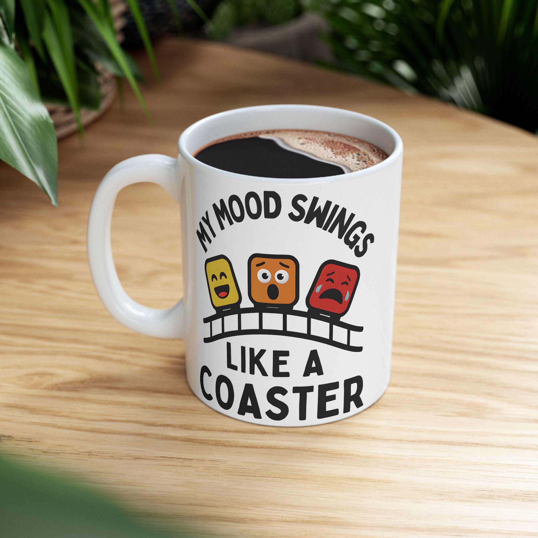 おもしろジェットコースターマグカップ：「気分はコースターのように