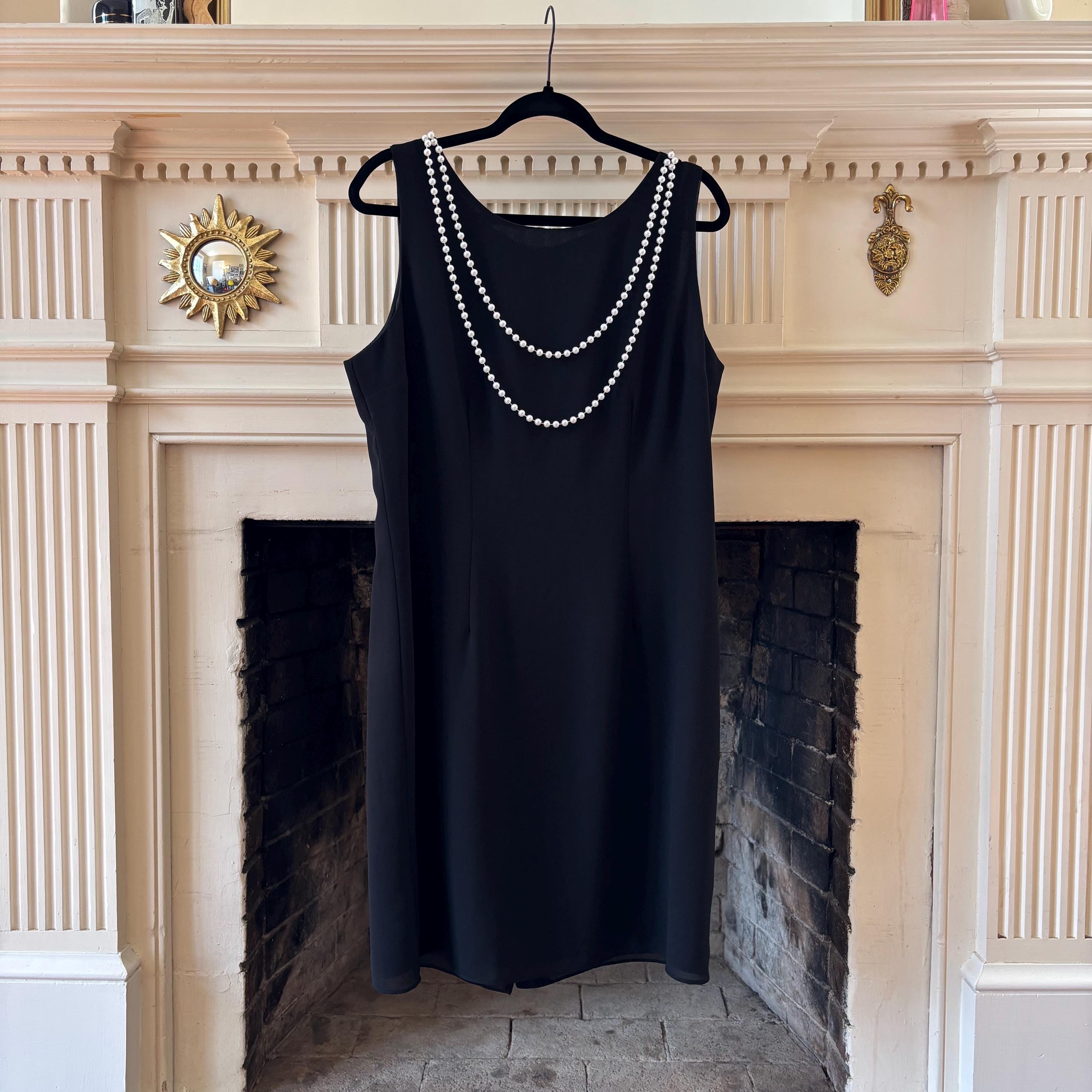 plus elegant black dress for funeral Justine Black Lace Dress main image 0