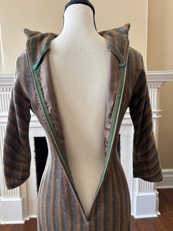 Vintage 1950s Wiggle Dress - image 6