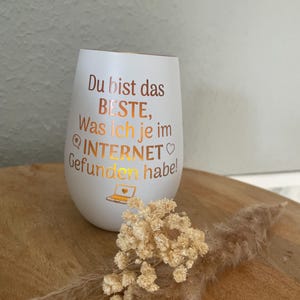 Lantern, Personalized, Individual, LED tealight, Gift idea, Stölzle-Lausitz glasses, Cozy, Light