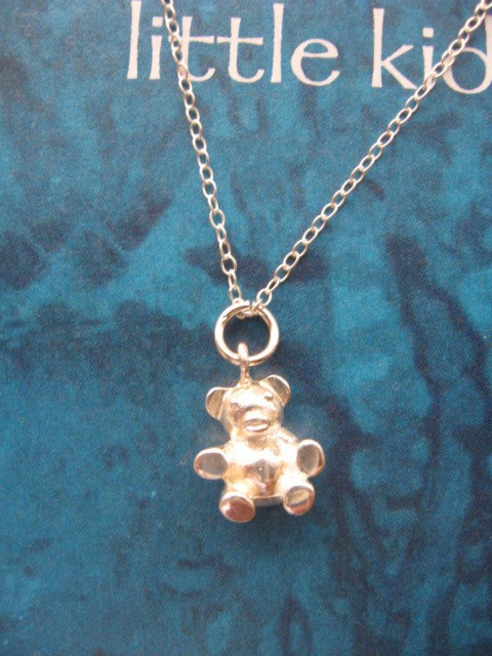 Oso de collar oso encanto collar collar de oso de peluche Etsy España