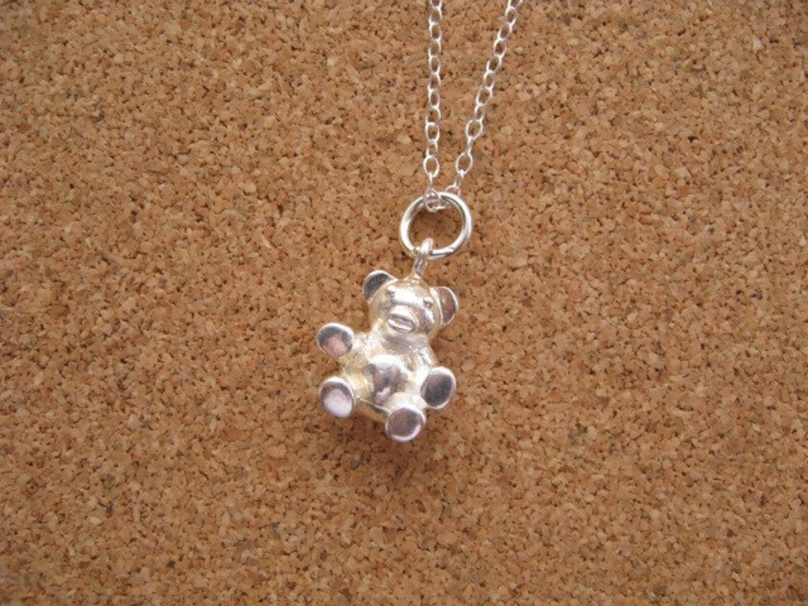 Oso de collar oso encanto collar collar de oso de peluche Etsy España