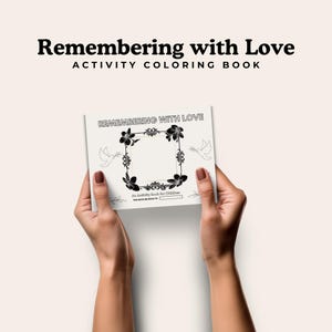 Kids Remembering with Love Funeral/Therapy Activity Book