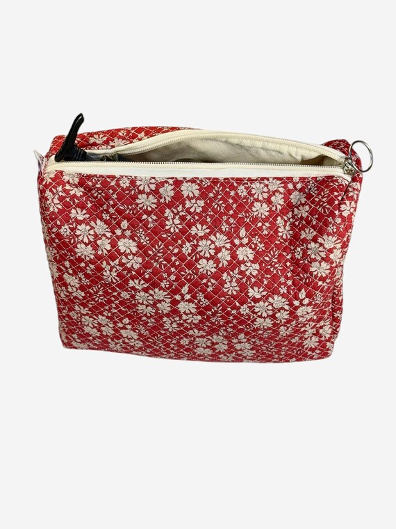 Quilted Wash-bag in Liberty Print Ireland