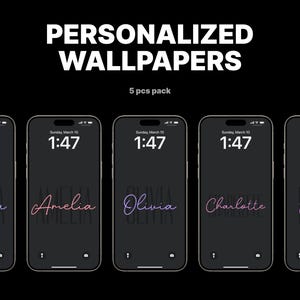 name wallpaper, gift for her, wallpaper custom, wallpaper pack, wallpapers for iphone, ios wallpaper, wallpapers dark, phone wallpaper