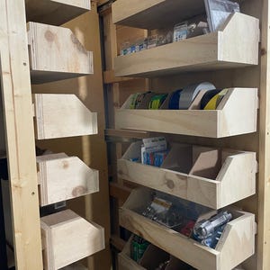 French Cleat  Storage Fasteners, tools, shoes, crafts, endless possibilities | Build Plans