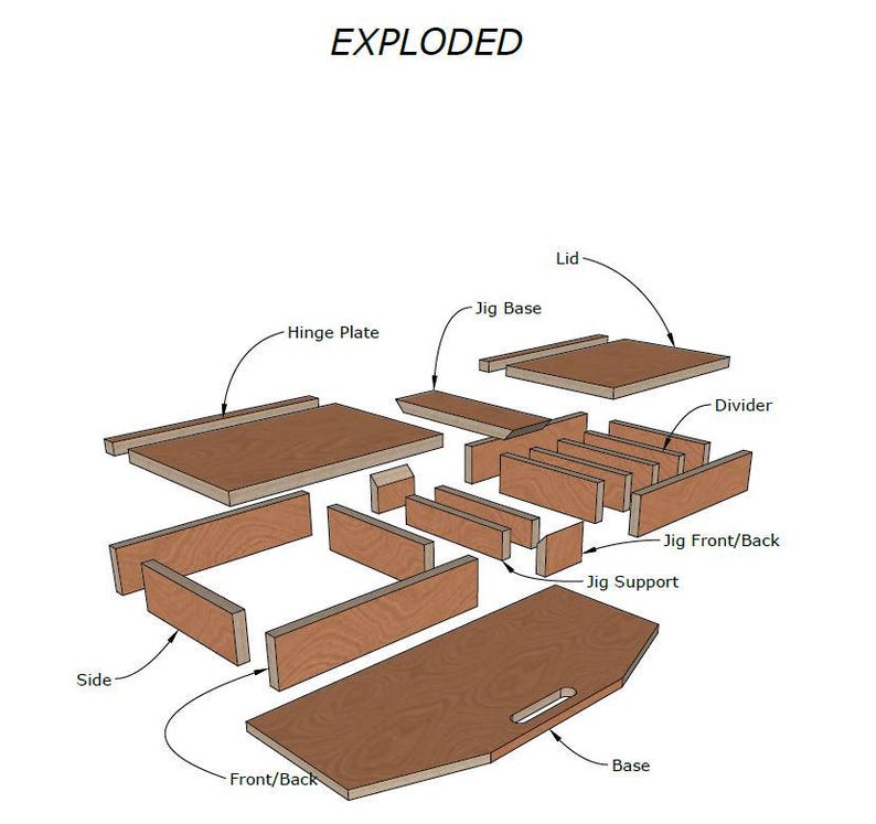 Workbench Tool Organizer (plywood Build) - Etsy