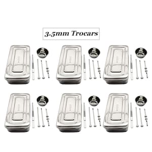3.5mm HRT Trocar kits Hormone Replacement Pellet Insertion Trocars 6 Sets