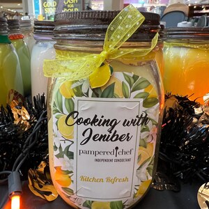 Candles by Jeniber: Kitchen Lemon