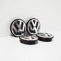 Set of 4 Volkswagen VW Center Hub Badges Alloy Rim Logo Emblems Replacement product logo