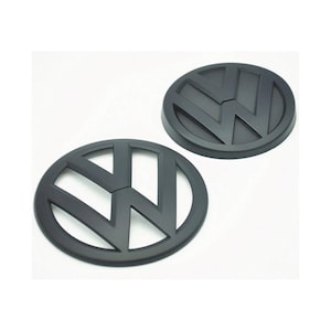 Front Grill And Rear Badge Emblem Set For VW Volkwagen