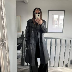 90s Long Coat - Etsy